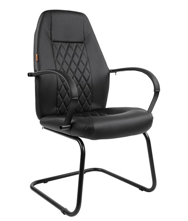 Кресло компьютерное CHAIRMAN 950V LT Экокожа черная в Элисте - изображение