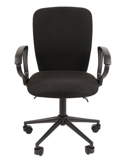 Офисное кресло CHAIRMAN 9801 BLACK, черное в Элисте - изображение 1