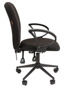 Офисное кресло CHAIRMAN 9801 BLACK, черное в Элисте - предосмотр 2