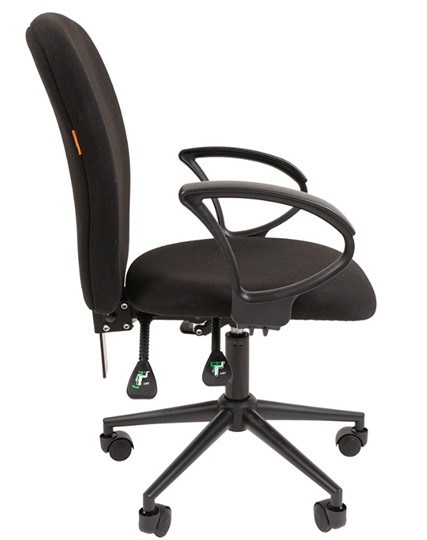 Офисное кресло CHAIRMAN 9801 BLACK, черное в Элисте - изображение 2