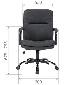 Офисное кресло CHAIRMAN CH301 черное в Элисте - предосмотр 1