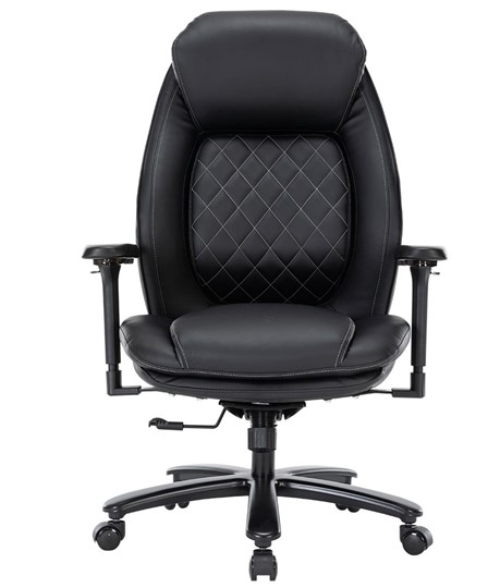 Офисное кресло CHAIRMAN CH403, черный, эко кожа в Элисте - изображение 2