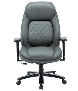 Офисное кресло CHAIRMAN CH403, серый, эко кожа в Элисте - предосмотр 1
