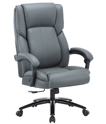Кресло офисное CHAIRMAN CH415 эко кожа серая в Элисте - изображение