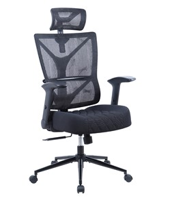 Офисное кресло CHAIRMAN CH566 сетчатый акрил черный / полиэстер черный в Элисте - предосмотр
