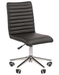 Кресло офисное CHAIRMAN 020, черное экокожа в Элисте