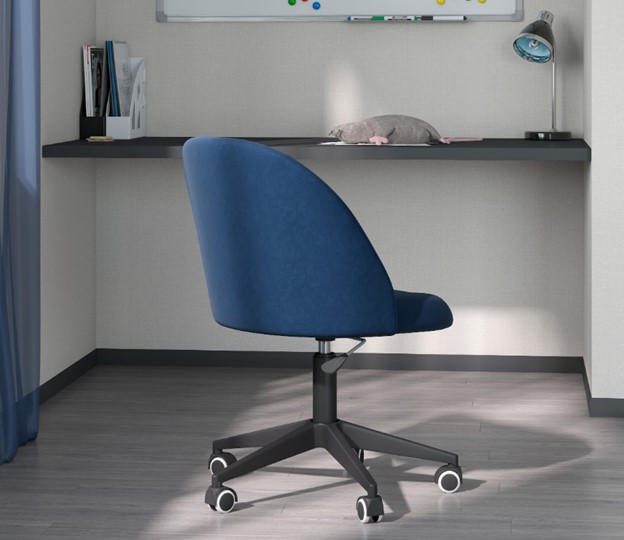 Кресло офисное CHAIRMAN HOME 119, синее в Элисте - изображение 8