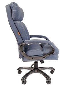 Офисное кресло CHAIRMAN HOME 505, велюр голубое в Элисте - предосмотр 4