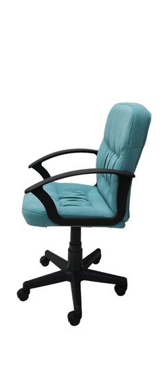 Офисное кресло Чат велюр бирюзовый в Элисте - изображение 1