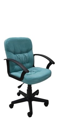 Офисное кресло Чат велюр бирюзовый в Элисте - изображение