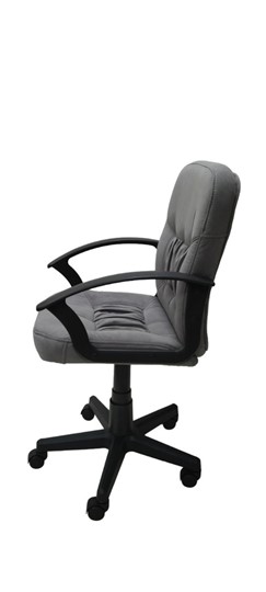 Офисное кресло Чат велюр серый в Элисте - изображение 1
