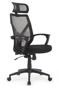 Компьютерное кресло Design OLIVER W-203 AC, Черный в Элисте - предосмотр