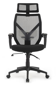 Компьютерное кресло Design OLIVER W-203 AC, Черный в Элисте - предосмотр 4