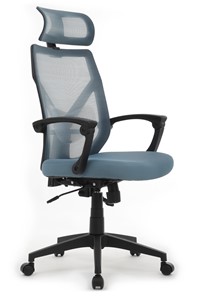 Офисное кресло Design OLIVER W-203 AC, Синий в Элисте - предосмотр