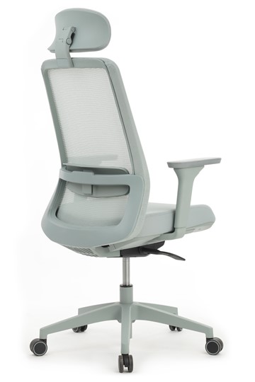 Офисное кресло Design WORK W-218C, Голубой в Элисте - изображение 2