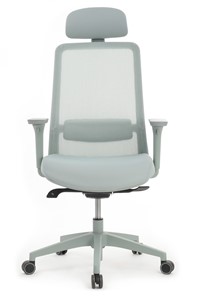 Офисное кресло Design WORK W-218C, Голубой в Элисте - предосмотр 4