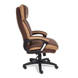 Кресло DUKE флок/ткань, коричневый/бронза, 6/TW-21 арт.14043 в Элисте - предосмотр 2