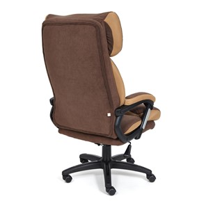 Кресло DUKE флок/ткань, коричневый/бронза, 6/TW-21 арт.14043 в Элисте - предосмотр 3