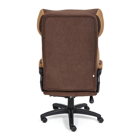 Кресло DUKE флок/ткань, коричневый/бронза, 6/TW-21 арт.14043 в Элисте - изображение 4