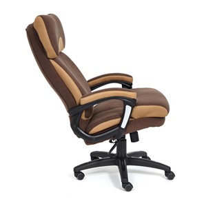 Кресло DUKE флок/ткань, коричневый/бронза, 6/TW-21 арт.14043 в Элисте - предосмотр 8