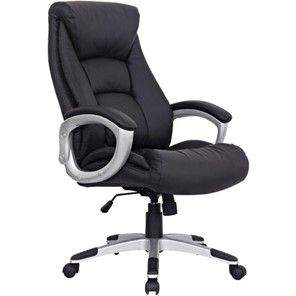 Компьютерное кресло из натуральной кожи BRABIX "Grand EX-500", черное, 530861 в Элисте - предосмотр