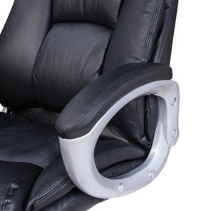 Компьютерное кресло из натуральной кожи BRABIX "Grand EX-500", черное, 530861 в Элисте - предосмотр 4