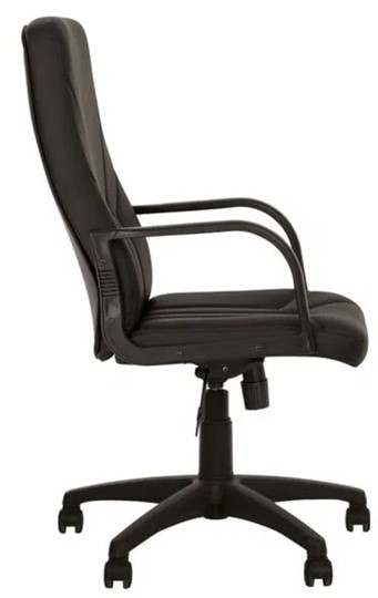 Офисное кресло MANAGER (PL64) экокожа ECO-30, черная в Элисте - изображение 2
