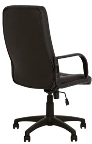 Офисное кресло MANAGER (PL64) экокожа ECO-30, черная в Элисте - предосмотр 3