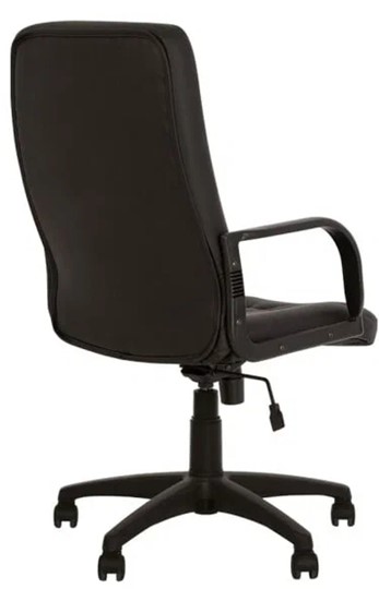 Офисное кресло MANAGER (PL64) экокожа ECO-30, черная в Элисте - изображение 3