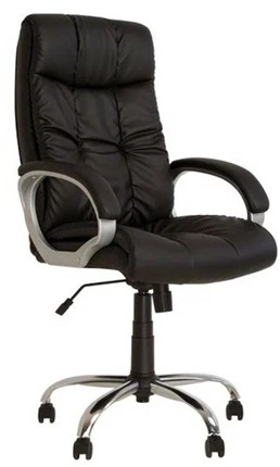 Офисное кресло MATRIX (CHR68) экокожа ECO-30 черная в Элисте - изображение