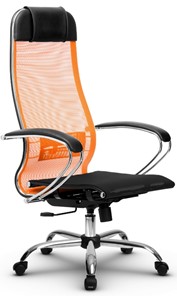 Кресло офисное МЕТТА B 1m 4/K131, Основание 17833 оранжевый/черный в Элисте