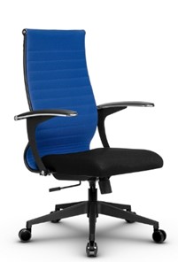 Кресло офисное МЕТТА B 2b 19/U158, Основание 17832 синий/черный в Элисте
