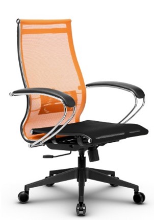 Офисное кресло МЕТТА B 2m 9/K131, Основание 17832 оранжевый/черный в Элисте - изображение