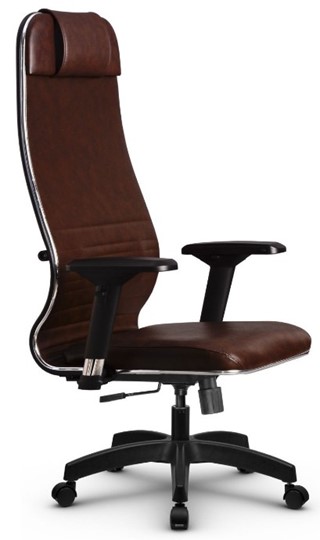 Кресло офисное Metta L 1m 38K2/4D топган, нижняя часть 17831 коричневый в Элисте - изображение 1