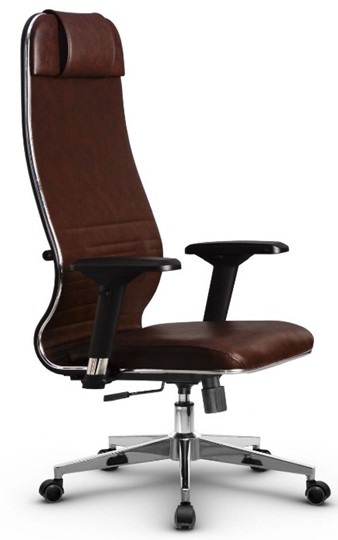 Кресло офисное Metta L 1m 38K2/4D топган, нижняя часть 17834 коричневый в Элисте - изображение 1