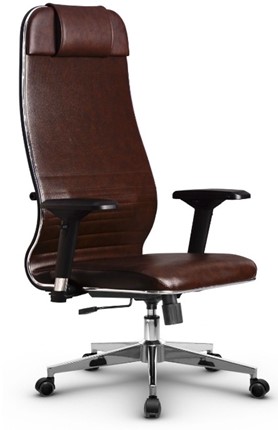 Кресло офисное Metta L 1m 38K2/4D топган, нижняя часть 17834 коричневый в Элисте - изображение