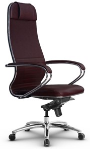 Кресло офисное Metta L 1m 38K2/K мультиблок, нижняя часть 17838 бордовый в Элисте - предосмотр 1