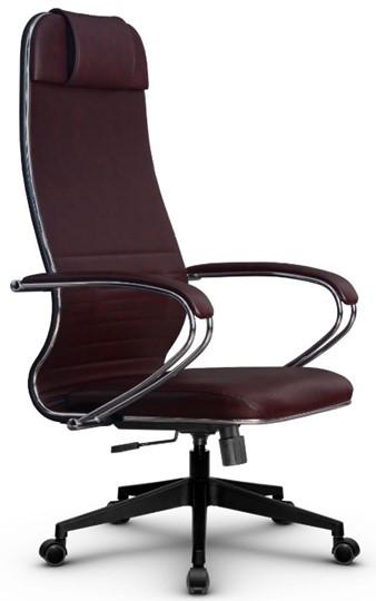 Кресло офисное Metta L 1m 38K2/K топган, нижняя часть 17832 бордовый в Элисте - изображение 1