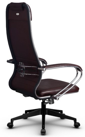 Кресло офисное Metta L 1m 38K2/K топган, нижняя часть 17832 бордовый в Элисте - изображение 3