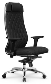 Кресло офисное Мetta L 1m 40M/2D Infinity Easy Clean (MPES) мультиблок, нижняя часть 17838 черный в Элисте - предосмотр
