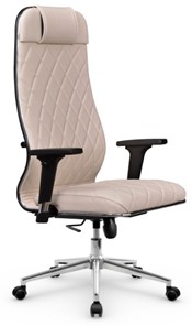 Кресло офисное Мetta L 1m 40M/2D Infinity Easy Clean (MPES) топган OMS, нижняя часть 17853 светло-бежевый в Элисте