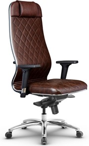 Кресло офисное Metta L 1m 40M/2D мультиблок, нижняя часть 17838 коричневый в Элисте
