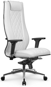 Офисное кресло МЕТТА L 1m 50M/2D Infinity Easy Clean мультиблок, нижняя часть 17839 белый в Элисте - предосмотр