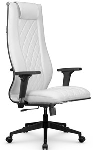 Офисное кресло МЕТТА L 1m 50M/2D Infinity Easy Clean топган, нижняя часть 17832 белый в Элисте