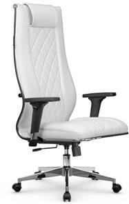 Офисное кресло МЕТТА L 1m 50M/2D Infinity Easy Clean топган, нижняя часть 17834 белый в Элисте
