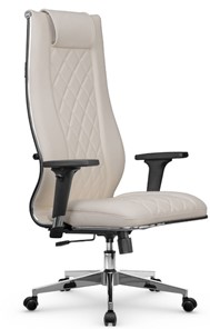 Офисное кресло МЕТТА L 1m 50M/2D Infinity Easy Clean топган, нижняя часть 17834 светло-бежевый в Элисте