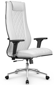 Офисное кресло МЕТТА L 1m 50M/2D Infinity Easy Clean топган, нижняя часть 17852 белый в Элисте