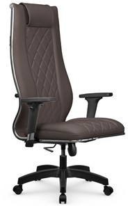 Офисное кресло МЕТТА L 1m 50M/2D Infinity Easy Clean топган OMS, нижняя часть 17859 темно-коричневый в Элисте