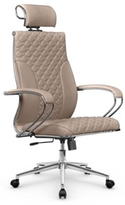 Кресло офисное Metta L 2c 44C/K116 Infinity Easy Clean топган, нижняя часть 17852 темно-бежевый в Элисте