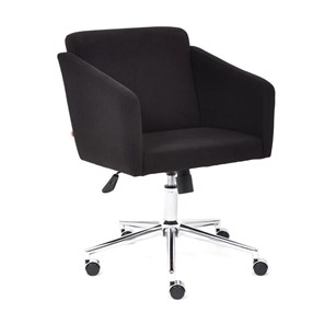 Кресло MILAN хром флок, черный, арт.13946 в Элисте